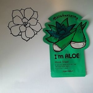 I'm aloe mask sheet